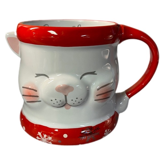 Rosanna Santaland “Santa Claws” Cat Mug in Gift Box - Picture 2 of 5